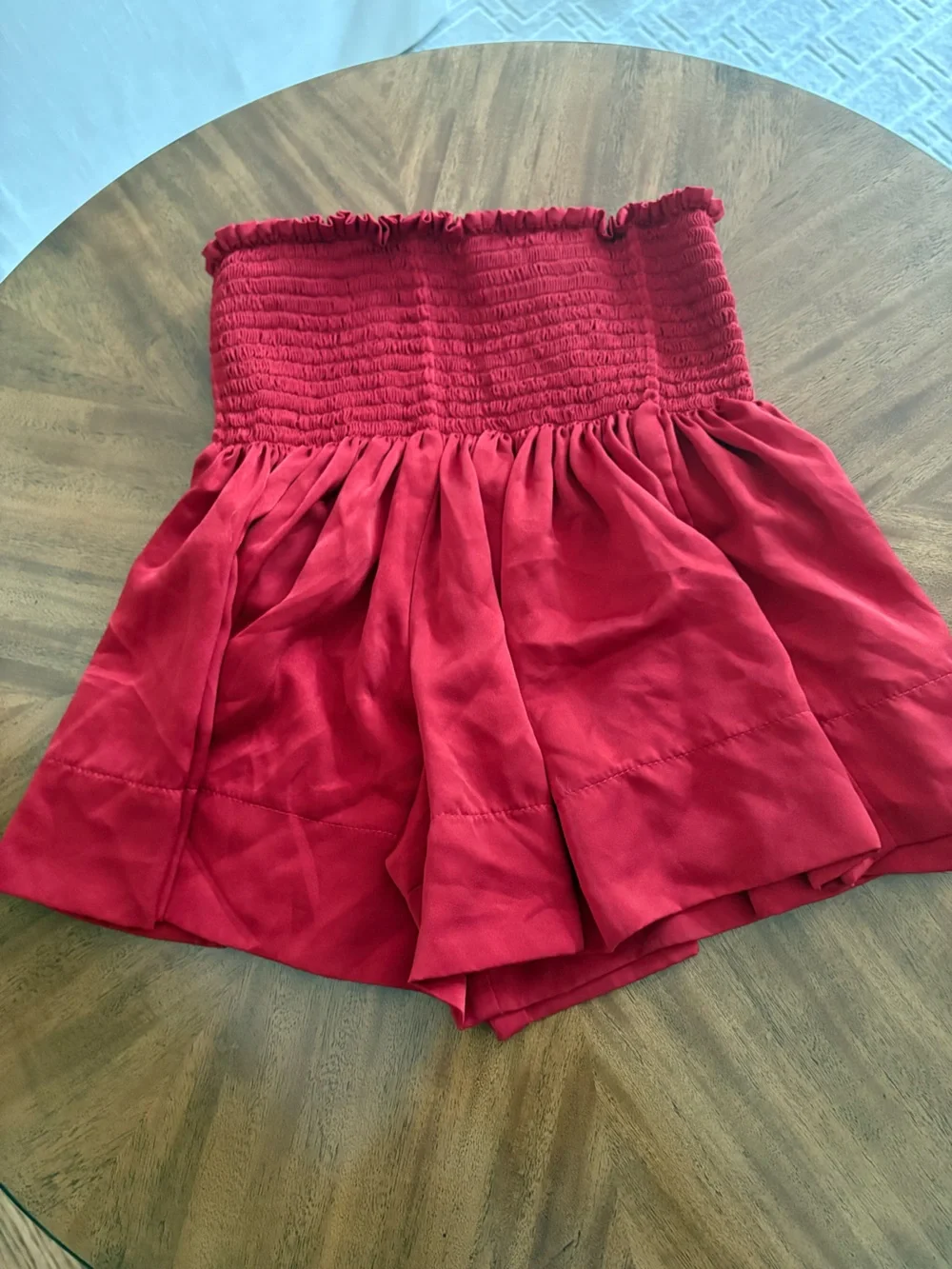Red Koch Shorts Size Small